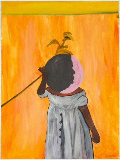 We are from the same dream just a different time III by Thina Dube, contemporary African artwork