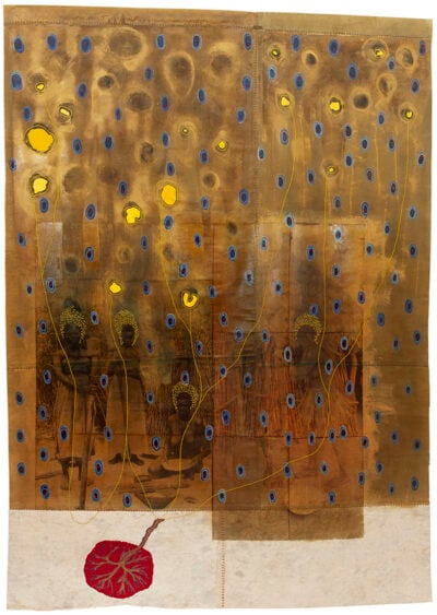 Nayitsuwe/ Let the grains be pounded by Tuli Mekondjo, contemporary African artwork
