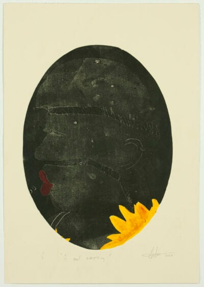 I feel everything by Thina Dube, contemporary African artwork