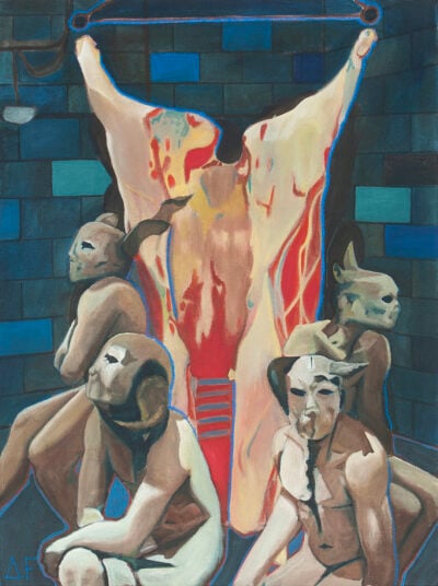 Butcher Boys Blues by Adrian Fortuin, contemporary African artwork
